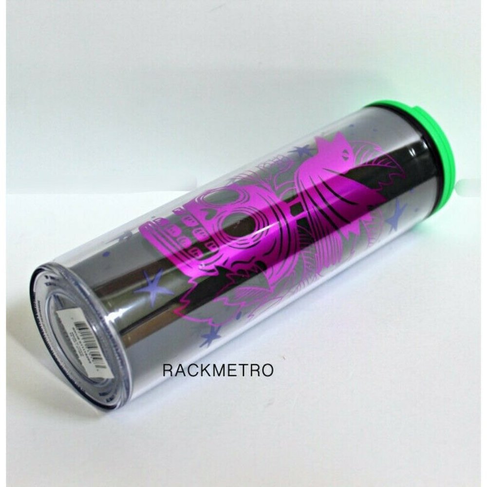 Starbucks Halloween 2020 Skull Crow Acrylic Tumbler